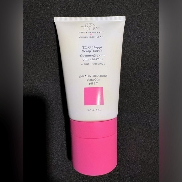 Drunk Elephant T.L.C. Happi Scalp Scrub
180 ml 6 fl oz PH 3.7 10% AHA BHA Blend - Picture 2 of 13